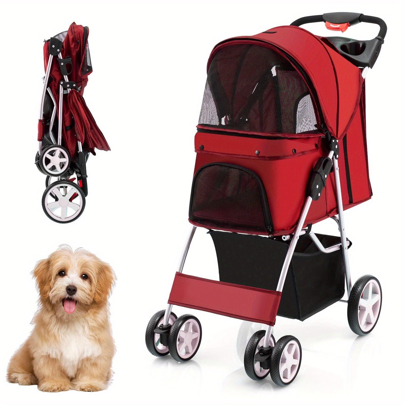 Hundebuggy, Haustierbuggy bis 15 kg